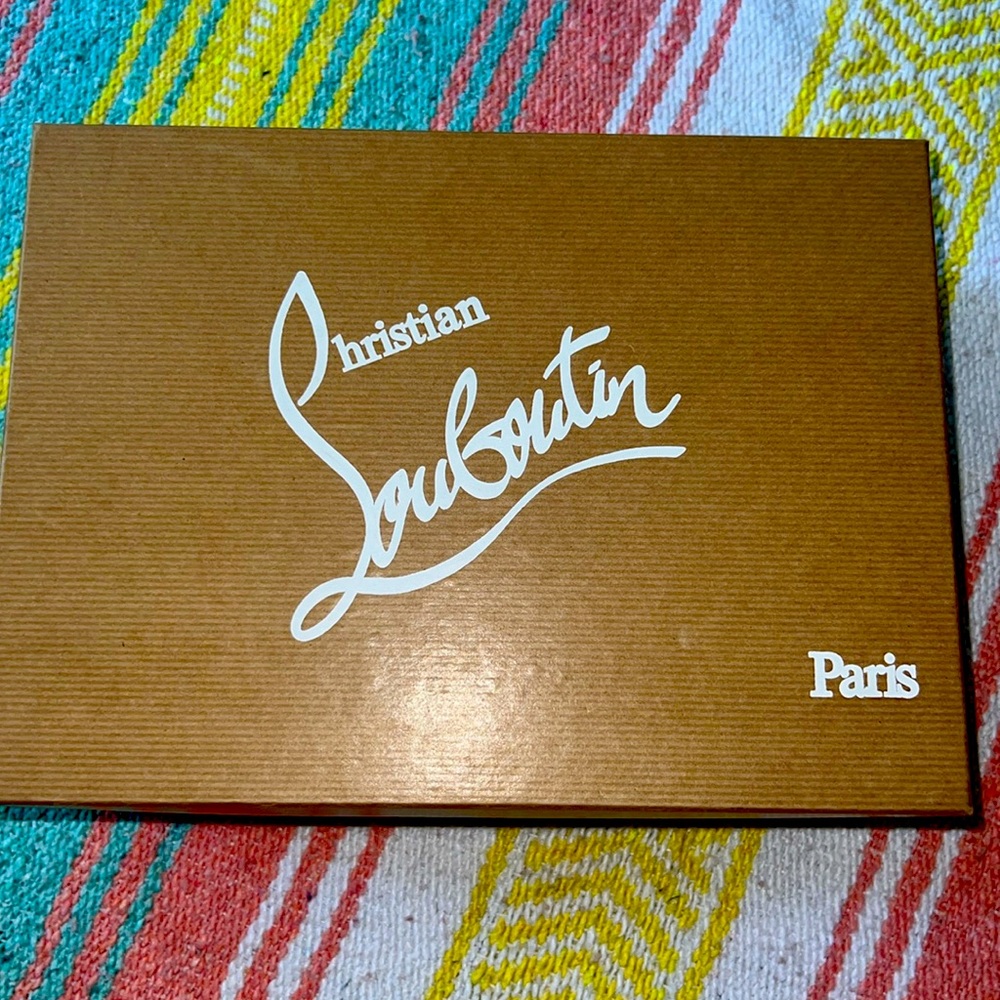 Worn Once! Christian Louboutin Brushed Gold Pumps - Original Packaging & Box!